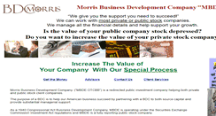 Desktop Screenshot of morrisbdc.com